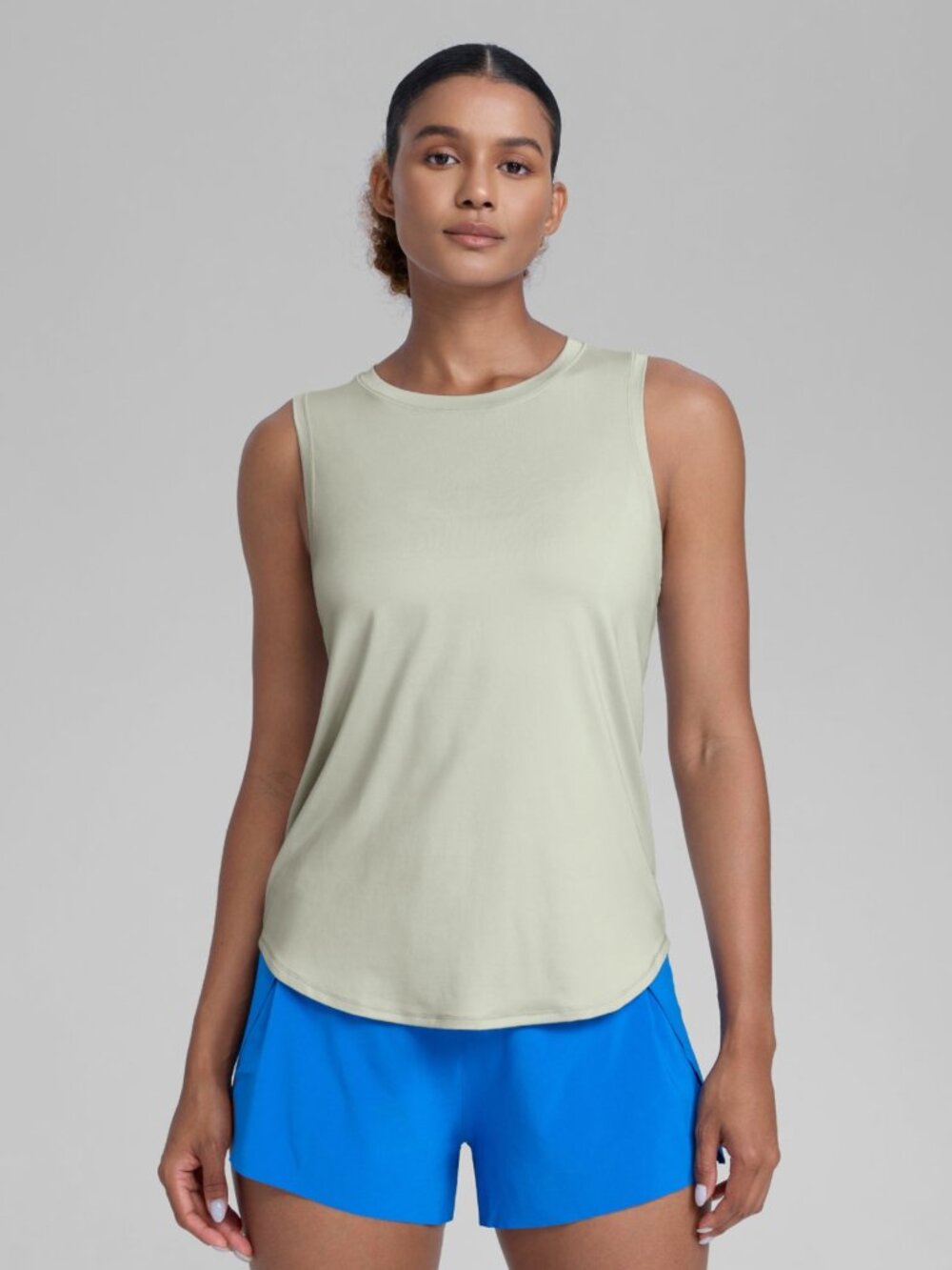 Ultralight Hip Length Racerback Tank - Picture 2 of 5